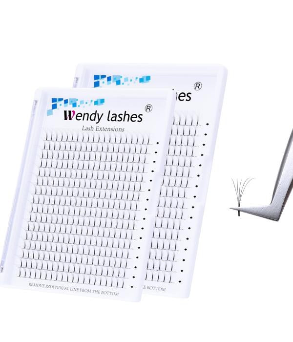 2TRAYS 5D PRE-MADE FANS VOLUME LASHES 320 FANS